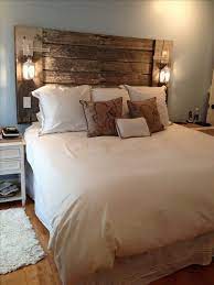 20 Rustic Headboard Ideas To Give Your Bed A Boost Wanda Olesin Bedroom Interior Home Decor Bedroom Rustic Bedroom
