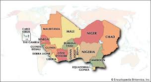 Western Africa Countries History Map Population