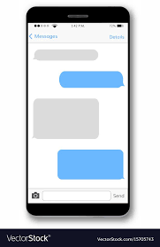 Message Text Box Mobile Phone Screen Chat Bubble Set Smartphone Conversation Dialog Download A Free Preview Or High Text Message Bubble Phone Screen Messages