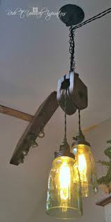 Redo It Yourself Inspirations Diy Pulley Light Fixture