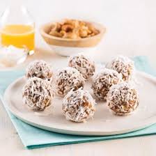 Boules D Energie Aux Noix De Cajou Dattes Et Orange Food Desserts Cold Meals