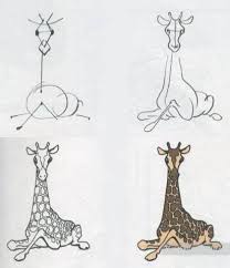 Apprendre à dessiner une girafe. Dessiner Une Girafe Girafe Dessin Dessin Girafe