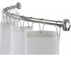 Curved Shower Curtain Rod As Seen On Tv Best Shower Curtain Ideas Shower Curtain Rods Cool Shower Curtains Sliding Curtains