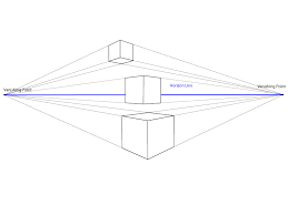 Introduction to two point perspective. Paint Draw Paint With Ross Bowns Drawing Basics Two Point Perspective