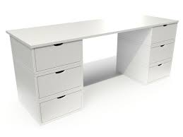 Découvrez notre produit hemnes bureau à 2 tiroirs, teinté blanc, 120x47 cm. Meuble Tiroirs Blanc