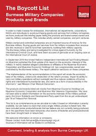 Please copy and paste this embed script to where you want to embed. Zoya Phan On Twitter Military Owned And Controlled Companies Are An Important Source Of Revenue For The Burmese Military They Use This Revenue To Fund Their Operations And Build Their Military Capacity