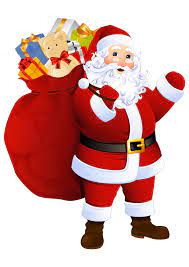 30 Disegni Di Babbo Natale Gia Colorati Da Stampare Babbo Natale Natale Immagini Di Natale