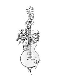 Guitar Skull Rose Music Forever By Iamdmitry On Deviantart Music Guitar Tattoo Music Tattoo Designs Guitar Tattoo Design