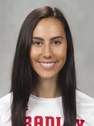 Volleyball player Kat Graf earns Carl Grose Award at Bradley