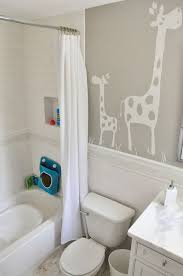 A pinocchio toy injects the dreamland vibes into the area. 30 Playful And Colorful Kids Bathroom Design Ideas Kids Bathroom Design Bathroom Kids Boys Bathroom