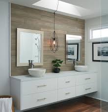 Easy Bathroom Upgrade That Accent Wall Is Cottage Wood Ash Wood Look Tile Wood Wall Tiles Wood Accent Wall Tile Accent Wall