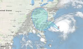 hurricane florence path tracker virginia and carolina