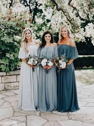 Small Wedding Ideas For An Unforgettable Day Mismatched Bridesmaid Dresses Cheap Bridesmaid Dresses Long Bridesmaid Dresses