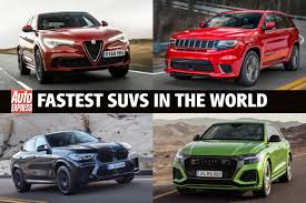 Experienced drivers take the tourists to the. Fastest Suvs In The World 2020 Auto Express