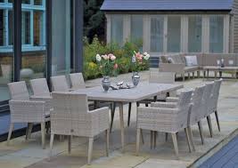 240cm Hampstead Rectangular Dining Table With 10 Dining Armchairs Rectangular Dining Table Dining Arm Chair Garden Furniture Design