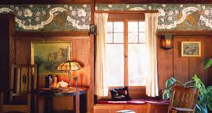 Reformers of the arts and crafts movement made everything by hand, including metalwork, jewelry, textiles, and furniture. Craftsman Style Wallpaper Arts Crafts Movement Bradbury Bradbury