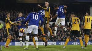 And so in the end (this time), uefa won. Everton 2 1 Arsenal Bbc Sport