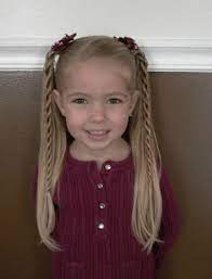 Summer Ponytail Styles Peace But Not Quiet Little Girl Hairstyles Girls Hairdos Kids Hairstyles