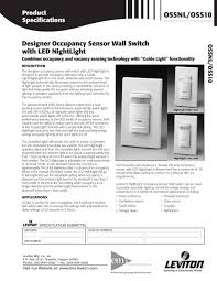 Motion detector lights feature a motion sensor that's sensitive to electrical surges or power blinks. Leviton Motion Sensor Light Switch Settings