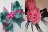 نتیجه تصویری برای آموزش ساخت 1-تل موی سر یونیکورن ، 2-هدبند ، 3-تل سر ، 4-گیر سر ،5-کش سر