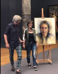 'ik had nog nooit eerder in mijn leven aan presenteren gedacht'. Making Off Portret Matthijs Van Nieuwkerk In Sterren Op Het Doek Mieke Robben