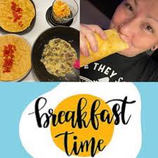 Our weekend morning breakfast....