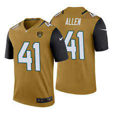 Healthy heading into third season. Men S Jaguars Josh Allen 41 Color Rush Legend Jersey Isanmiguel Com