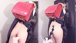 【Ui Shigure】✨ Bondage Cute Ladyboy Cosplayer, Crossdresser Tgirl trans  Hentai Cosplay 14