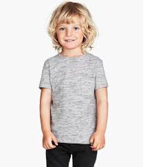 Trendy hairstyles for boys are all about transforming retro styles into something more modern. H M Melange T Shirt 6 95 Toddler Haircuts Boys Long Hairstyles Boy Haircuts Long