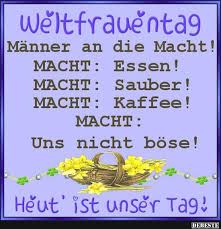 Das die frau eine immer bedeutendere rolle in der gesellschaft einnimmt ist nichts neues. Lustige Bilder Zum Frauentag