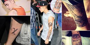 Namun tidak semua tato berbahasa asing akan terlihat keren. 13 Tato Justin Bieber Dan Maknanya Kapanlagi Com