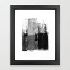 Black And White Abstract Wall Art Framed Black And White Minimalist Geometric Abstract Framed Art Print Minimalist Art Print Abstract Minimalist Art