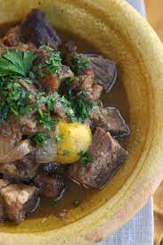 Moroccan Stew With Beef Heart Apricots Spices And Lemons The Nourished Caveman Recipe Moroccan Stew Beef Heart Recipe Recipes