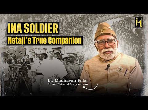 Netaji's Sepoy from Rangoon | INA Soldier R Madhavan | Netaji Subhas Chandra Bose | Azad Hind Fauj - YouTube
