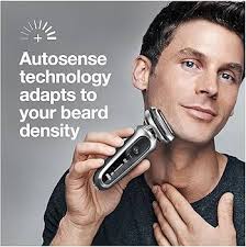 Braun Series 7 360 Flex Head Electric Shaver with Beard Trimmer for Men,  Rechargeable, Wet & Dry with Charging Stand & Travel Case, Silver Black:  Buy Online at Best Price in UAE -