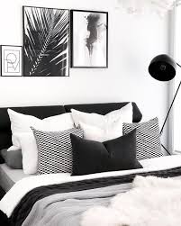 Deconovo solid room darkening thermal insulated blackout grommet window curtain for living room, black, 42x84 inch, 1 panel. Black And White Is A Classic Color Combination And For A Good Reason The Strong Neutrals Serve A White Bedroom Decor White Master Bedroom Monochrome Bedroom