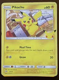 The mcdonald's pokemon happy meal box is designed as pikachu. List Of Mcdonald S Pokemon 25th Anniversary Tcg Cards Mcdonalds Pokemon 25th Anniversary Happy Meal Wiki Guide Ign