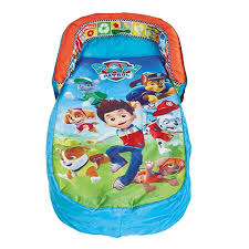 Readybed Paw Patrol Airbed And Sleeping Bag In One By Readybed Camping Bed Air Mattress Camping Toddler Travel