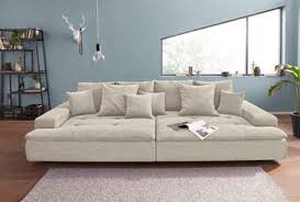 Kawola sofa narla chesterfield stoff 3. Big Sofa In Beige Online Kaufen Otto