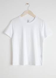 Black And White Crop Top Clipart Classic Crewneck T Shirt In 2020 White Tee Shirts White Tshirt Women Clothes