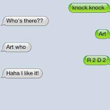 Tell me a knock knock joke with really funny jokes or prank for kids and adults, best knock knock joke ever that's good, clean and cute. Flirty Knock Knock Jokes