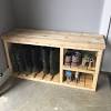 Product titlemllieroo bamboo 2 tier entryway shoe rack storage bench shoe organizing shelf with storage drawer. 1