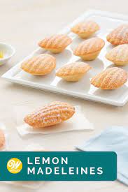 Lemon Madeleines Recipe Recipe In 2021 Lemon Madeleine Recipe Cherry Cookies Recipes Lemon Recipes