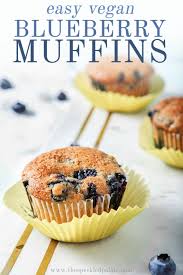 Many vegans eat products that have palm oil in them which is obtained through leveling forests in the amazon. Fluffy Homemade Vegan Blueberry Muffins