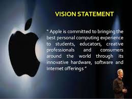 The mission statement of apple is that apple designs macs, the best personal computers in the world, along with os x, ilife, iwork and.mission and vision companies summarize their goals and objectives in mission and vision statements. Apple Inc