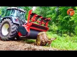 7 Insane Stump Removal Machines - Youtube Stump Removal Stumped Tractors