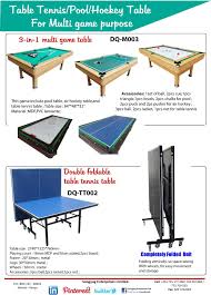 These Games Are Designed To Be Space Saving And Also Multi Purpose Because We All Know That Space Is Expensive And At A P Pool Table Table Tennis Pool Designs
