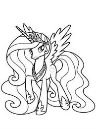 Kids N Fun Com 20 Coloring Pages Of Princess Celestia My Little Pony