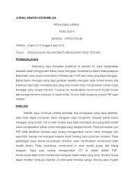 Jurnal penggunaan bahan bantu mengajar. Jurnal Kesembilan