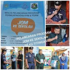 Daulat kebawah duli tuan patik. Majlis Pelancaran Program Permuafakatan Kpm Dan Pdrm Jom Ke Sekolah